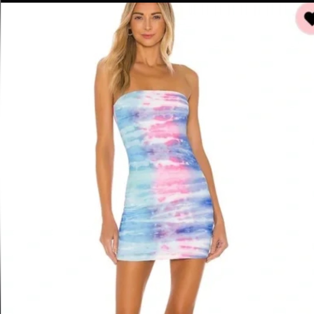 Superdown Tie Dye Dress
